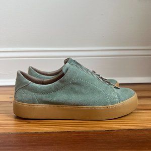 Frye Lena Low Zip Sneakers